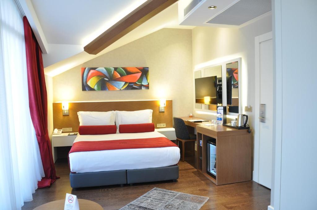 Postel nebo postele na pokoji v ubytování Veyron Hotels & SPA
