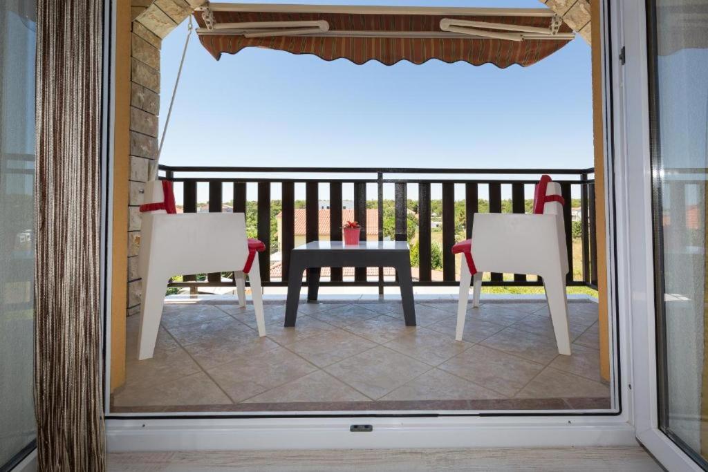 Μπαλκόνι ή βεράντα στο Apartments & Rooms Laganini SARA