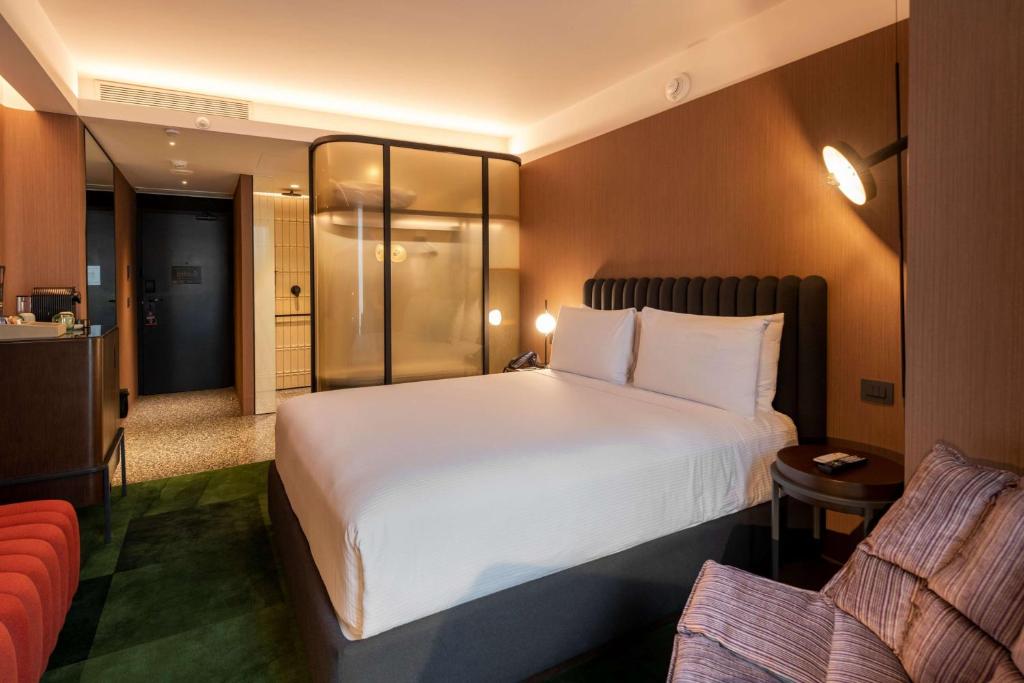 Voodi või voodid majutusasutuse Doubletree By Hilton Lima San Isidro toas