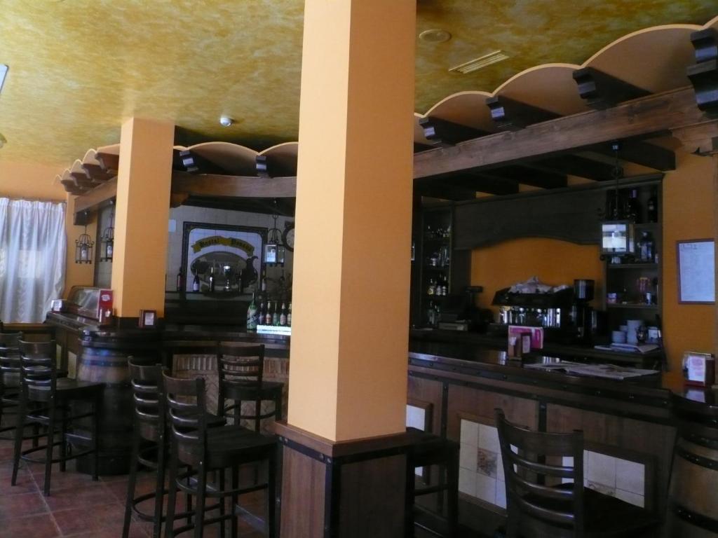 Pub eller bar på Hostal Posada Entreviñas