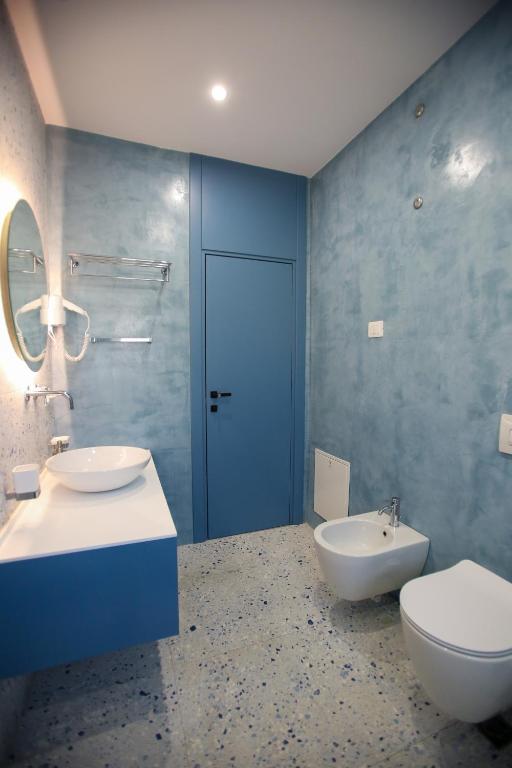 Koupelna v ubytování Imperial Visar Rooms