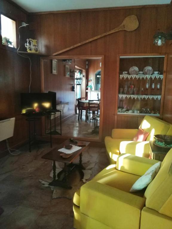 Posezení v ubytování Albergo Andromeda