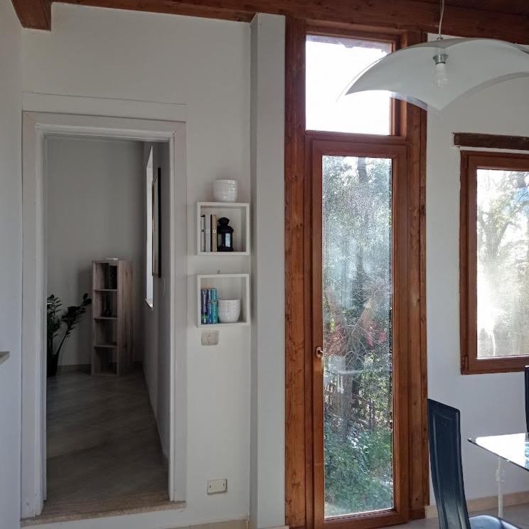 Kuchyň nebo kuchyňský kout v ubytování Casa dei Faggi
