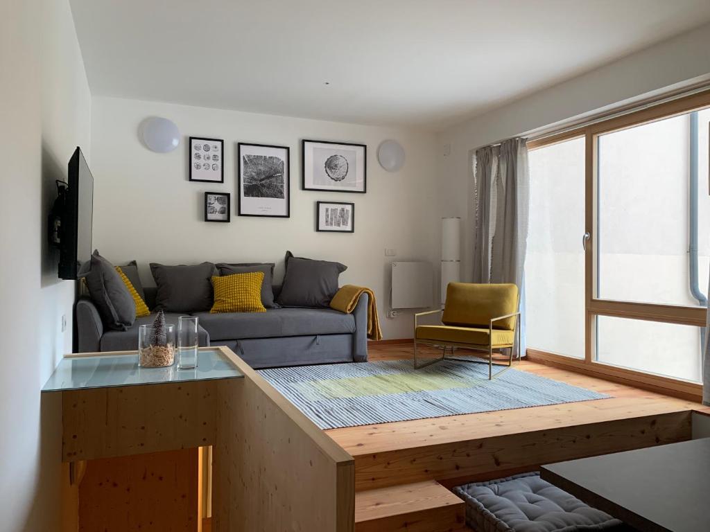 Posezení v ubytování Quercus Appartements contactless check-in
