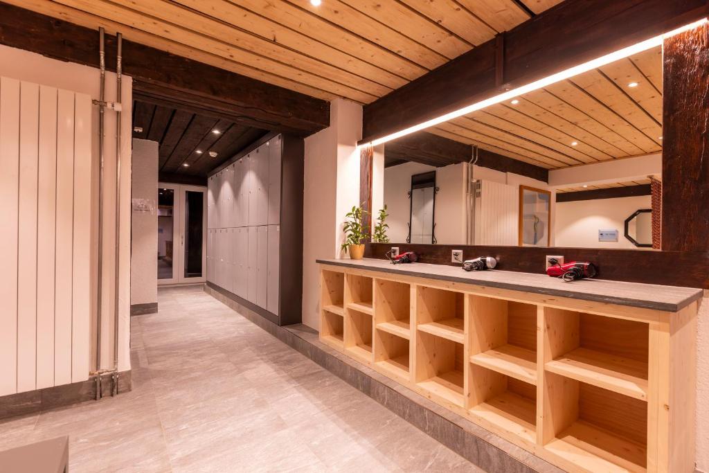 Kuchyň nebo kuchyňský kout v ubytování Arca Aparthotel & Spa
