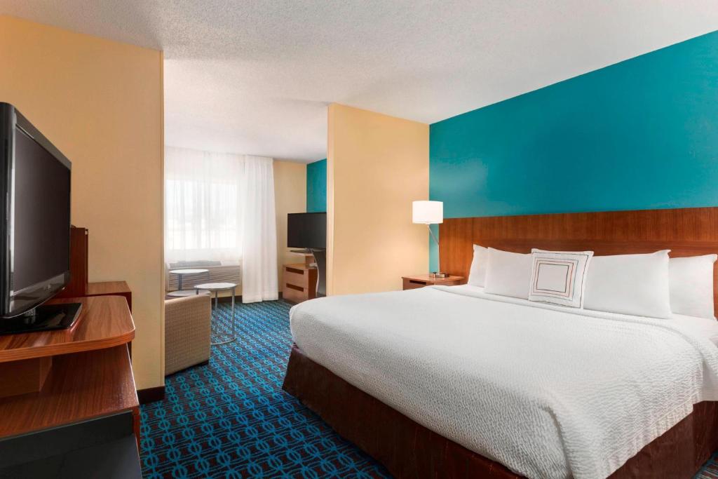 Fairfield Inn & Suites by Marriott Mankato - Monolocale Con Letto King Size E Divano Letto