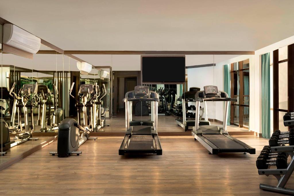 Fitness centrum a/nebo fitness zařízení v ubytování Fairfield by Marriott Belitung