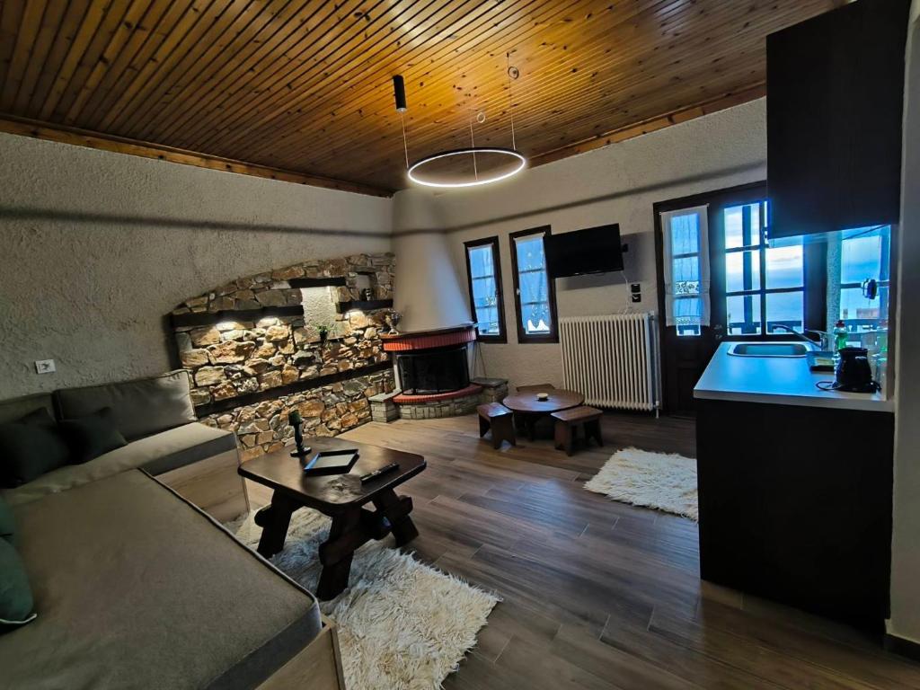 Posezení v ubytování Enastron Guesthouse