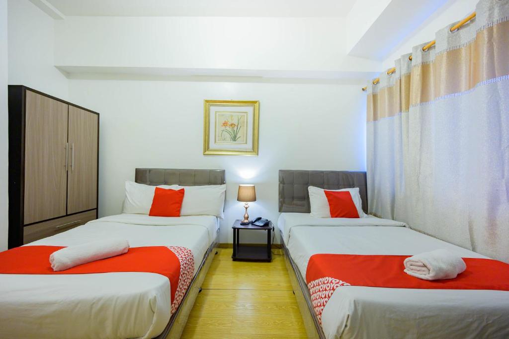 Postel nebo postele na pokoji v ubytování Cedar Peak Condominium by Tripsters Hub