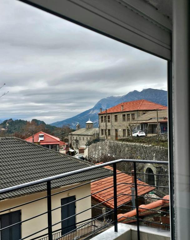 Nespecifikovaný výhled na hory nebo výhled na hory při pohledu z apartmánu