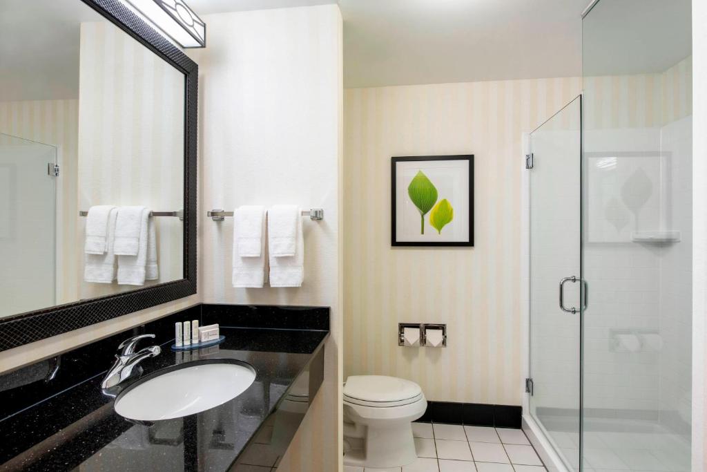 Koupelna v ubytování Fairfield Inn & Suites by Marriott Winnipeg