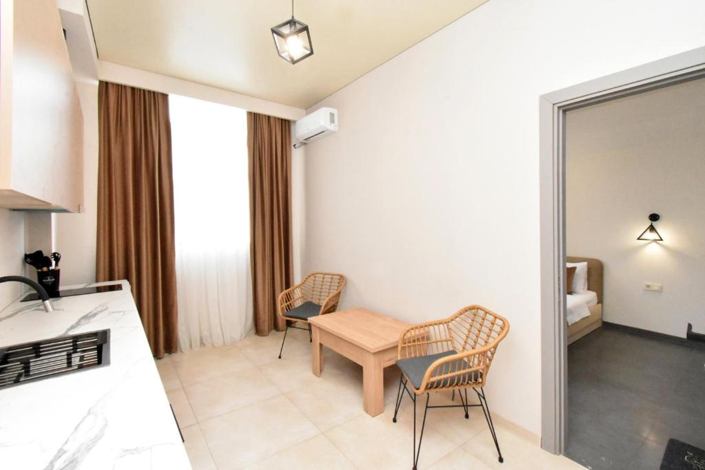 Posezení v ubytování Seva Apart-Hotel Komitas