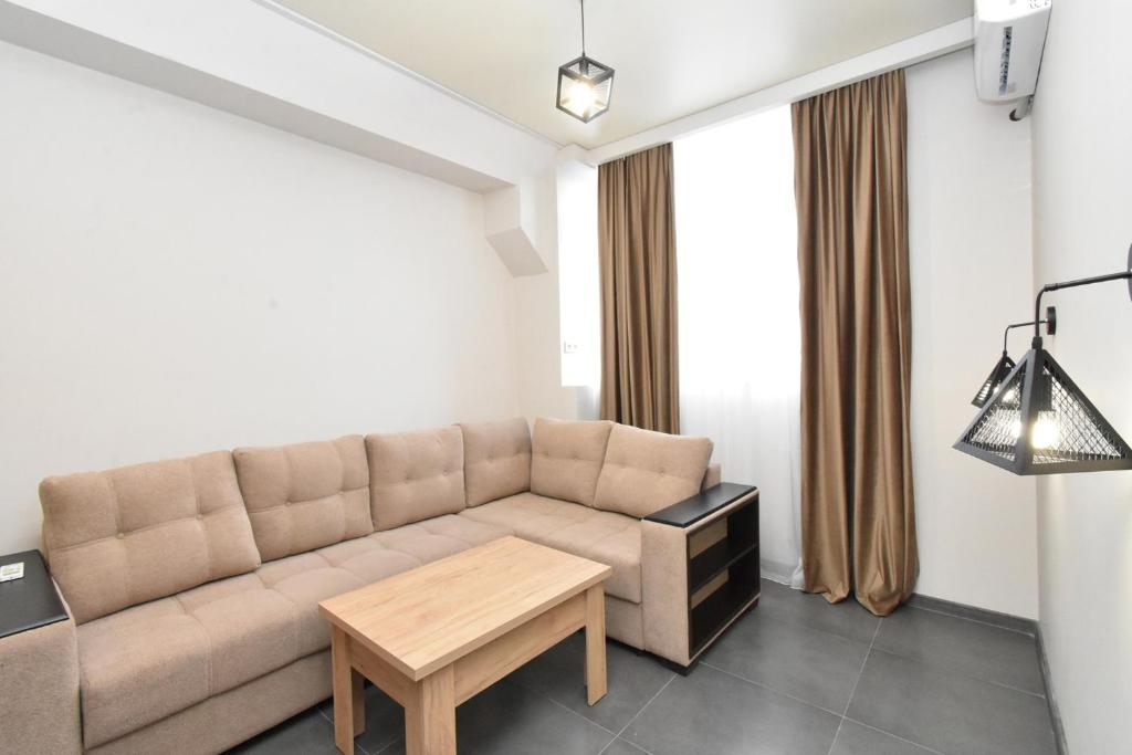 Posezení v ubytování Seva Apart-Hotel Komitas