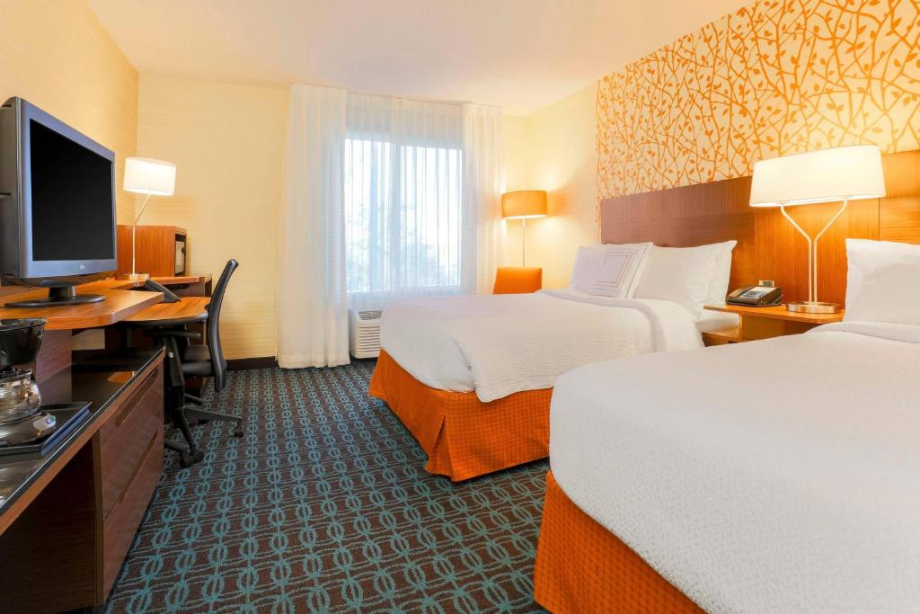 Postel nebo postele na pokoji v ubytování Fairfield Inn & Suites by Marriott Yuma