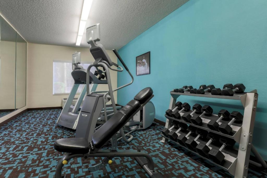 Fitness centrum a/nebo fitness zařízení v ubytování Fairfield Inn & Suites by Marriott Yuma