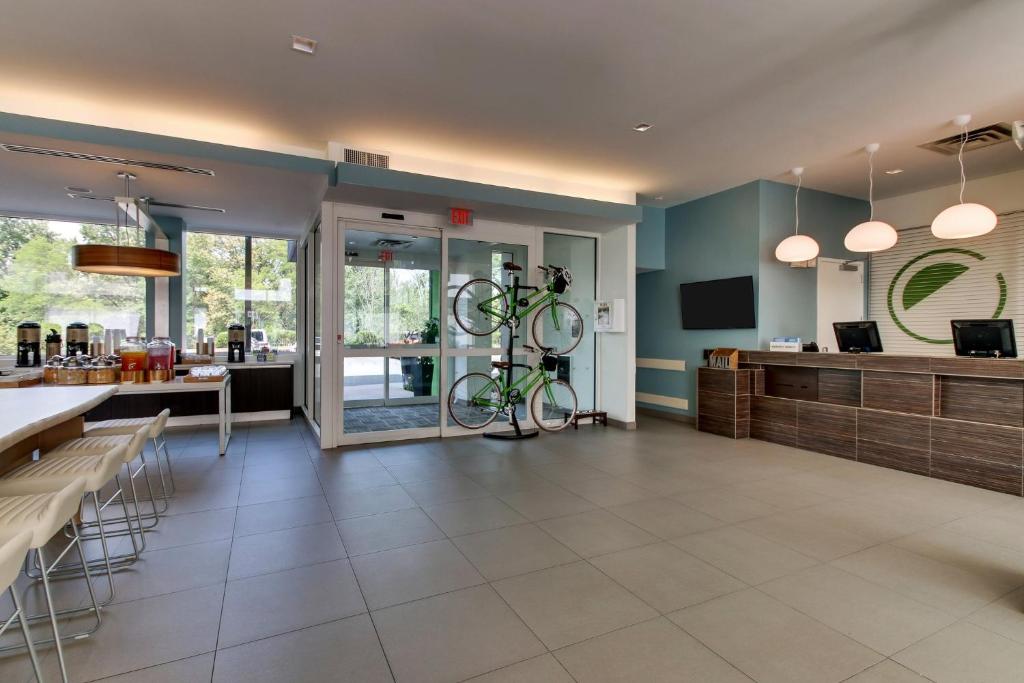 Ruang duduk di Element Ewing Princeton