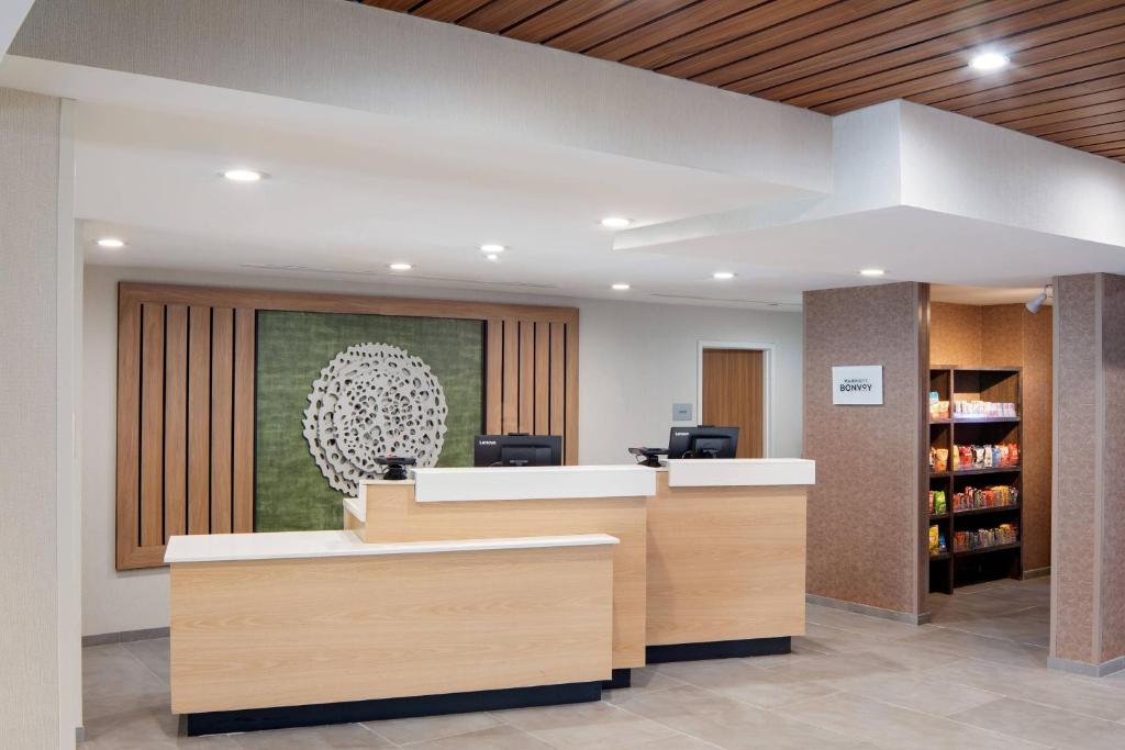 Vstupní hala nebo recepce v ubytování Fairfield Inn by Marriott Atlantic City Absecon