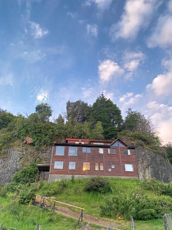 Budova, kde se hostel nachází