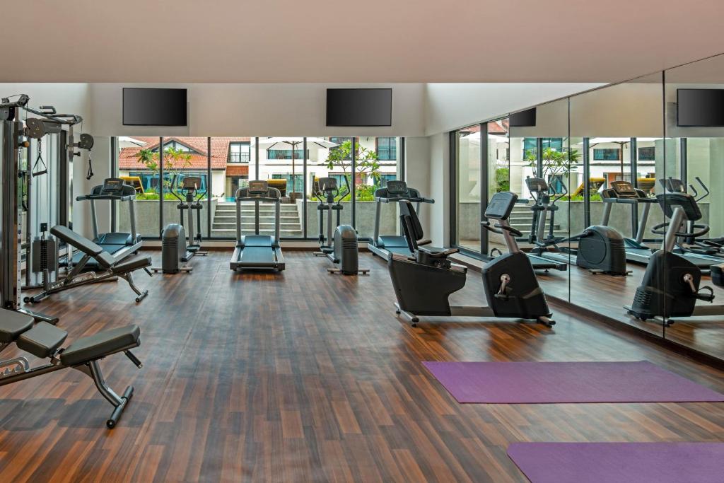 Fitness centrum a/nebo fitness zařízení v ubytování Fairfield by Marriott Goa Benaulim