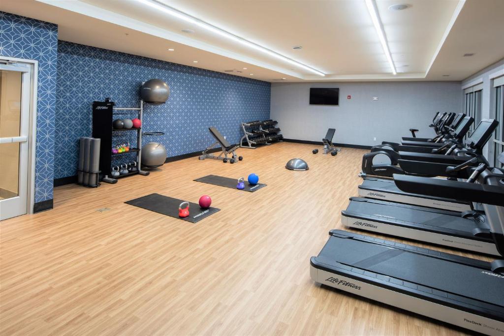 Fitness centrum a/nebo fitness zařízení v ubytování Four Points by Sheraton Albany