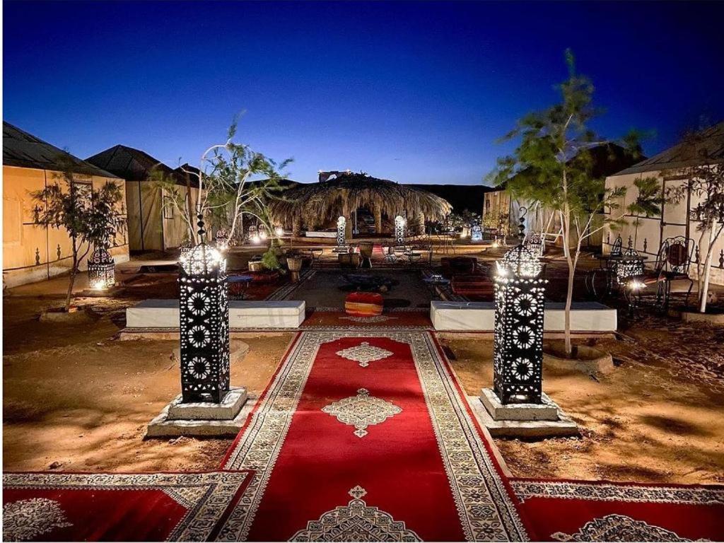 Zahrada ubytování merzouga luxury spirit camp