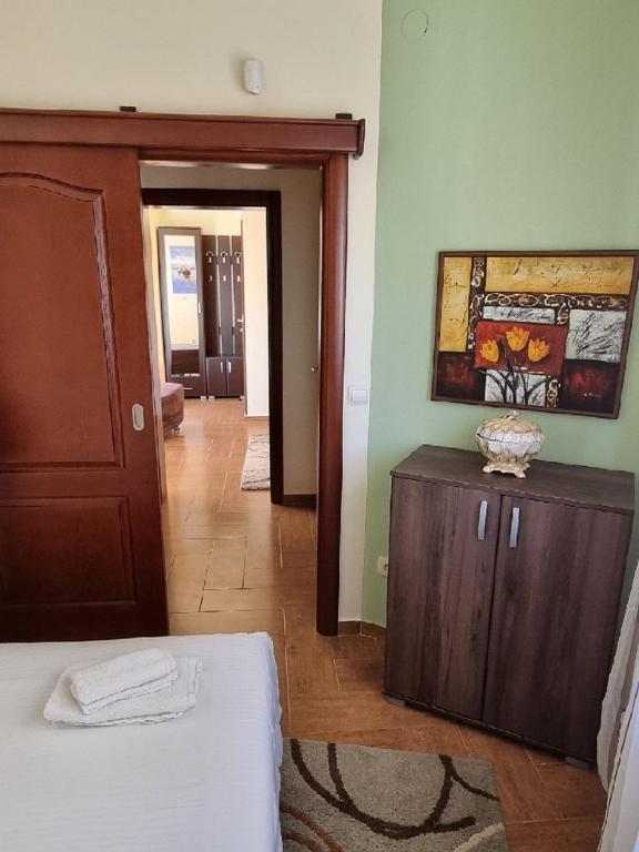 Postel nebo postele na pokoji v ubytování Villa Perla with Sea View