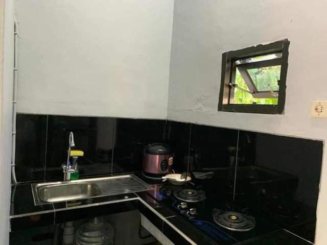 Η κουζίνα ή μικρή κουζίνα στο Villa Modern Minimalis Panderman Hill