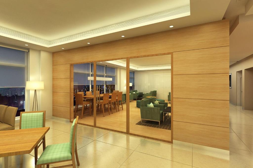 Posezení v ubytování Fairfield by Marriott Pune Kharadi