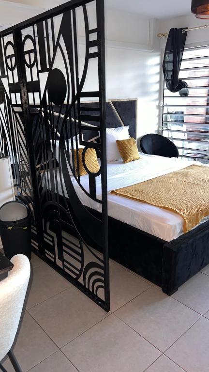 Postel nebo postele na pokoji v ubytování Design Appart