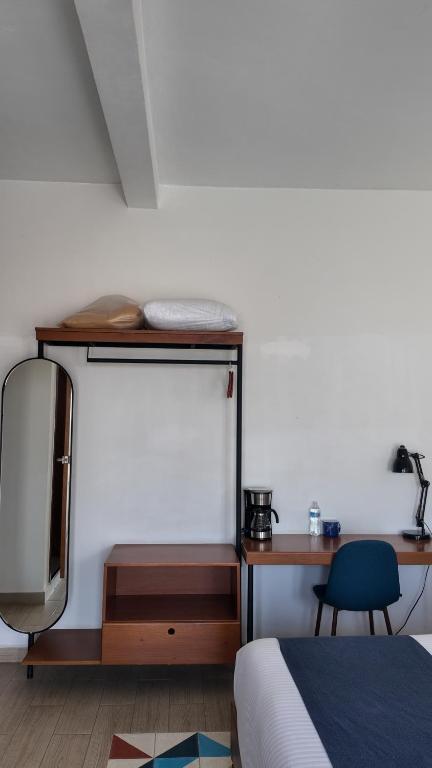 Posezení v ubytování HOTEL CHURUMUCO