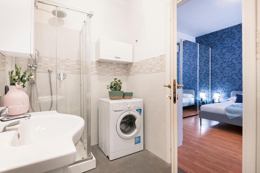 Kúpeľňa v ubytovaní Cozy apartament in Piazza 5 Giornate by Easylife