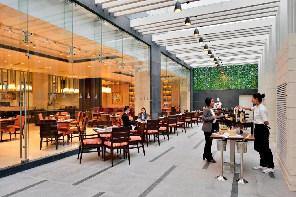 Restaurace v ubytování Fairfield by Marriott Kathmandu