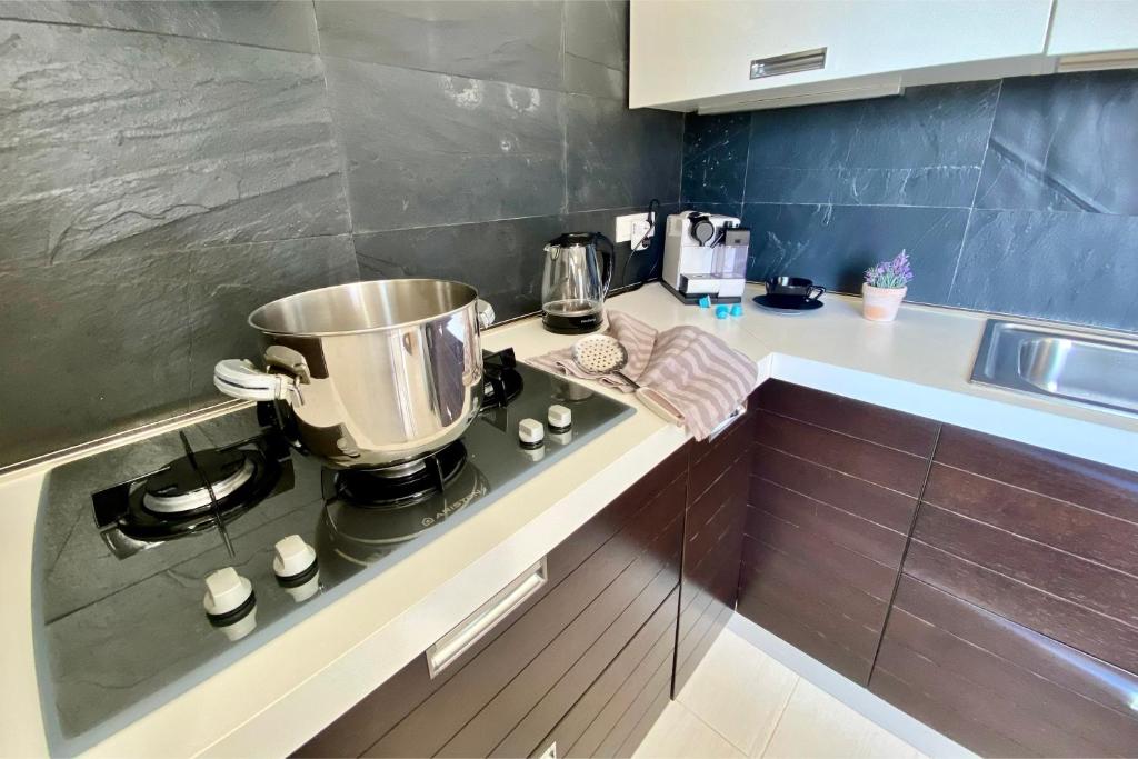 Kuchnia lub aneks kuchenny w obiekcie Boutique House