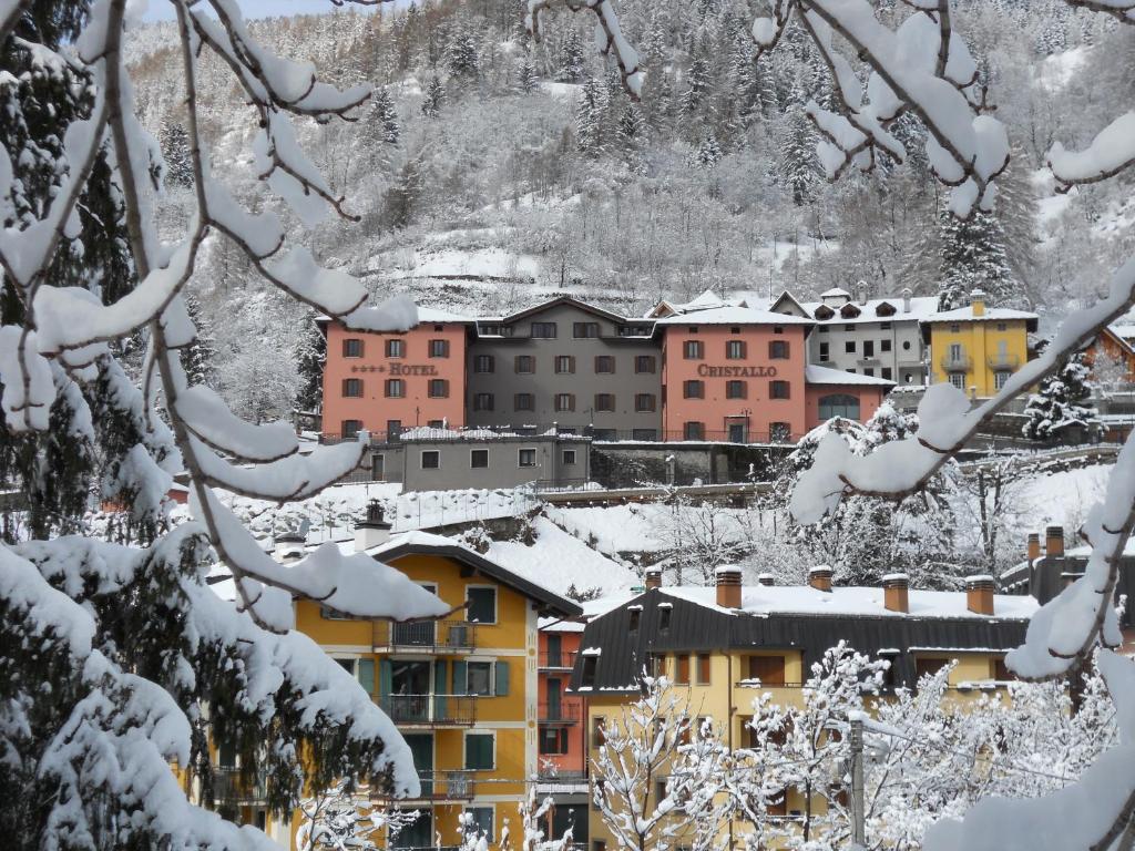 Obiekt Hotel Garnì Cristallo zimą