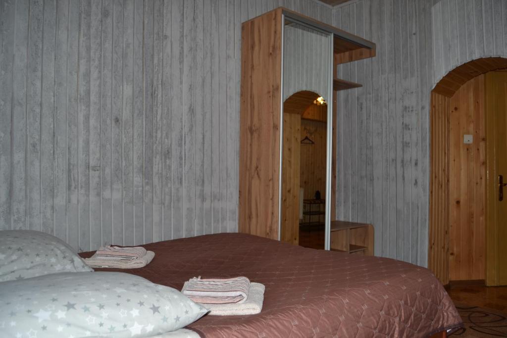 Postel nebo postele na pokoji v ubytování Fortuna