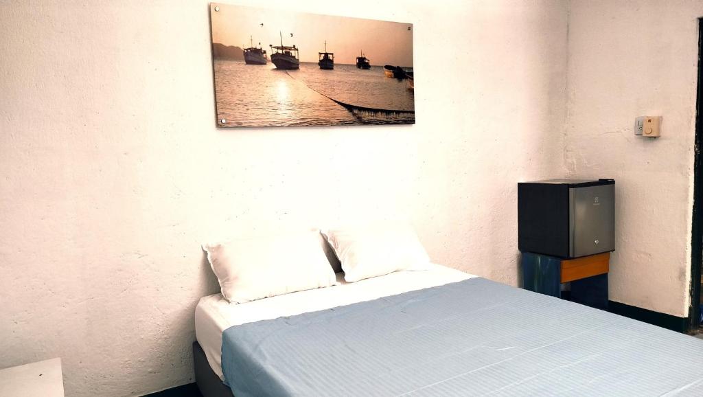 Postel nebo postele na pokoji v ubytování Villa Mary Hostel