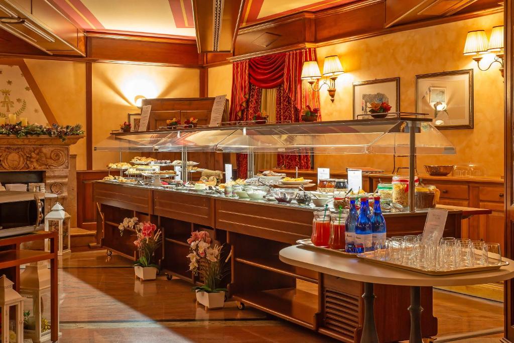 Restaurace v ubytování Relais Du Foyer