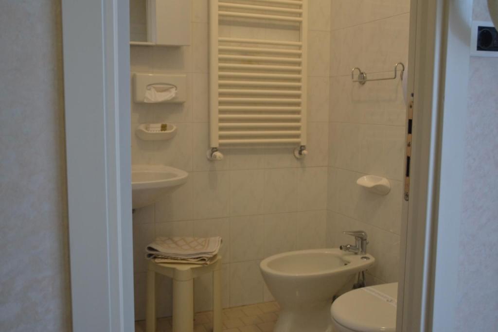 Koupelna v ubytování Hotel Bel Sogno