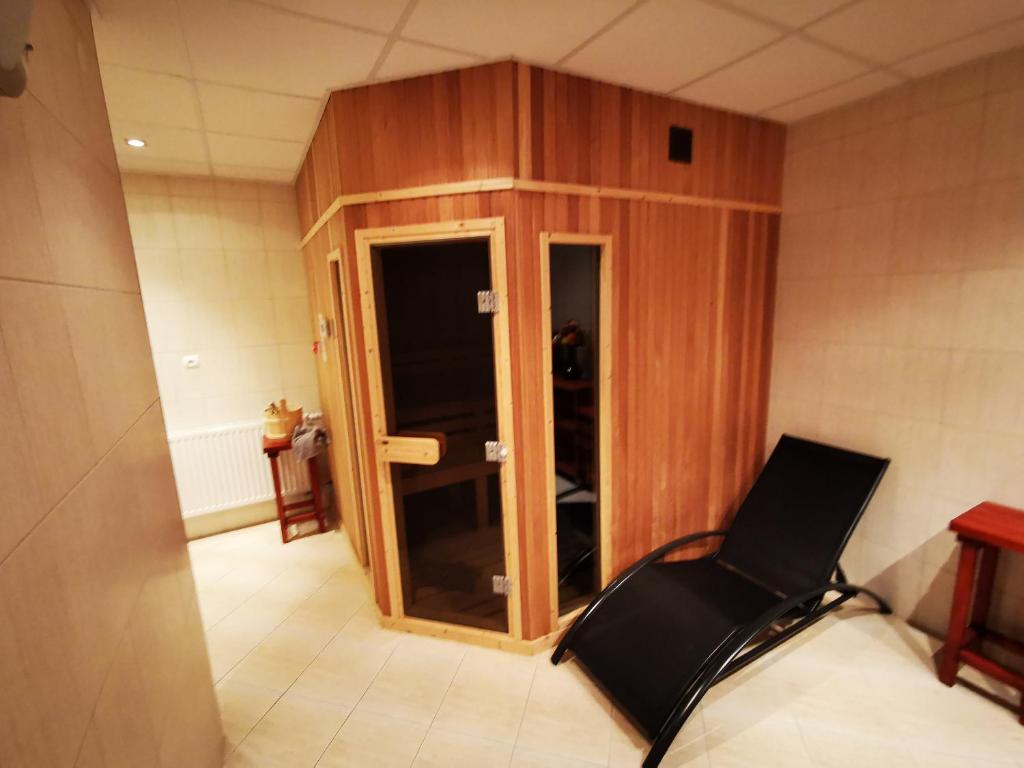 Postel nebo postele na pokoji v ubytování Luxusný Dom Donovaly