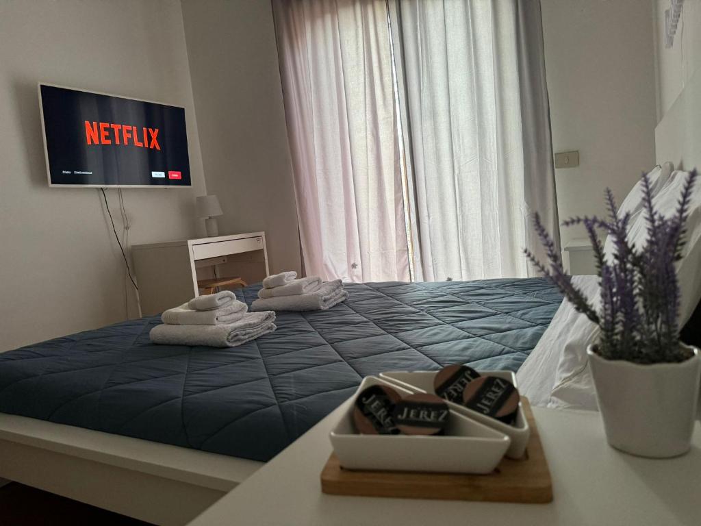 Letto o letti in una camera di Guest House Demma