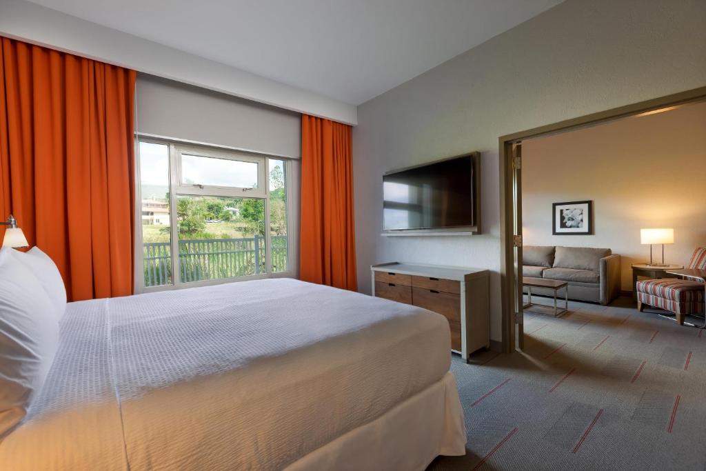 Postel nebo postele na pokoji v ubytování Four Points by Sheraton Caguas Real