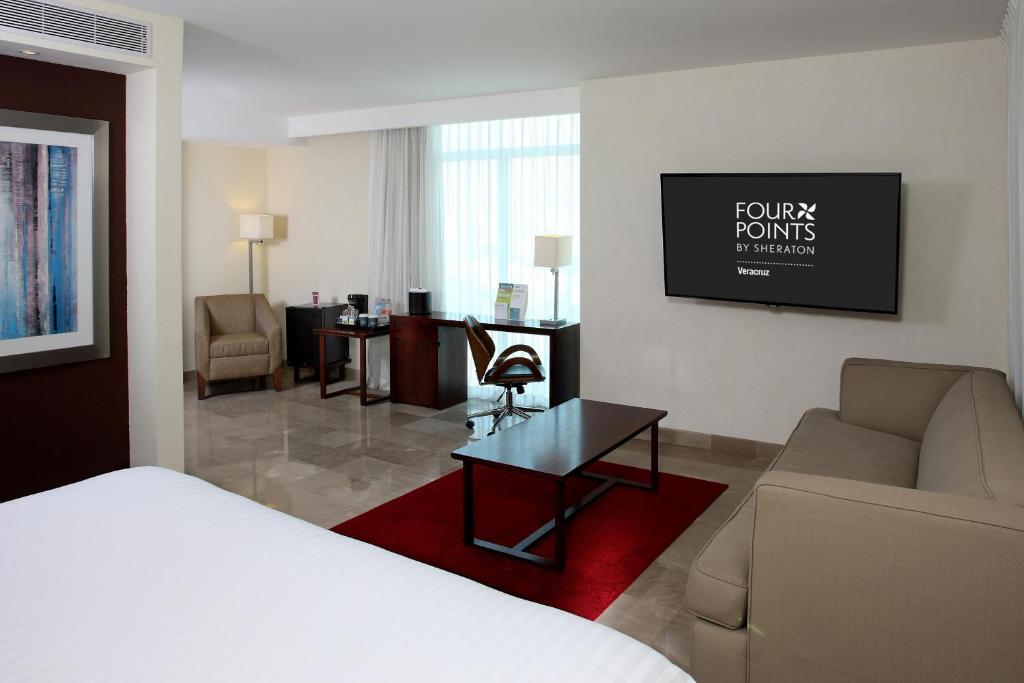 Posezení v ubytování Four Points by Sheraton Veracruz