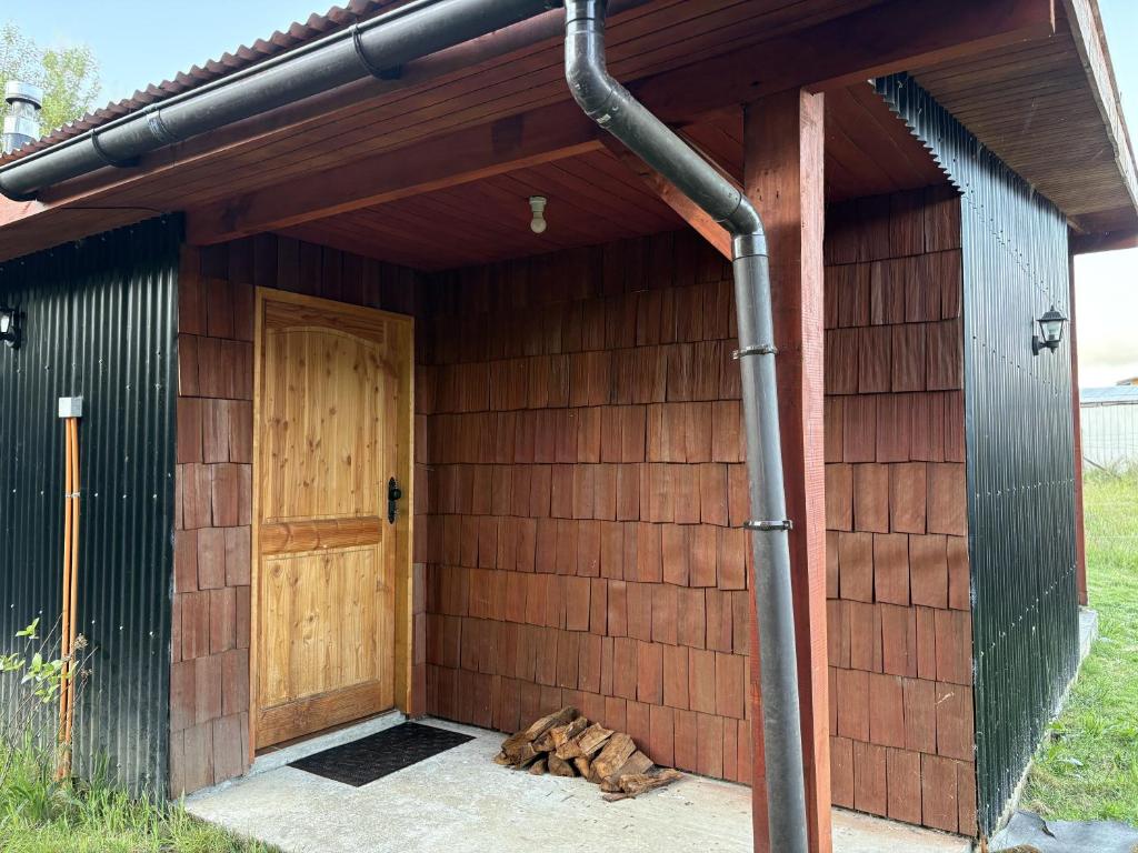 O edifício onde a casa de férias está situado