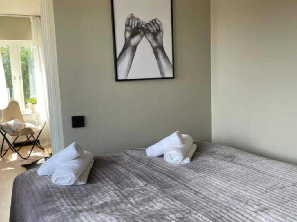 Postel nebo postele na pokoji v ubytování 4 person Studio in Sölvesborg