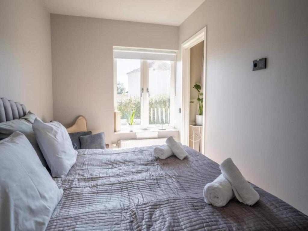 Postel nebo postele na pokoji v ubytování 4 person Studio in Sölvesborg