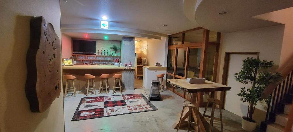 Kuchyň nebo kuchyňský kout v ubytování Seifuso At Myoko