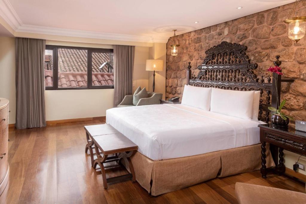 Katil atau katil-katil dalam bilik di JW Marriott El Convento Cusco