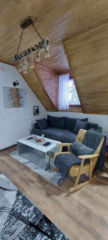 Posezení v ubytování Vila MINA LUX
