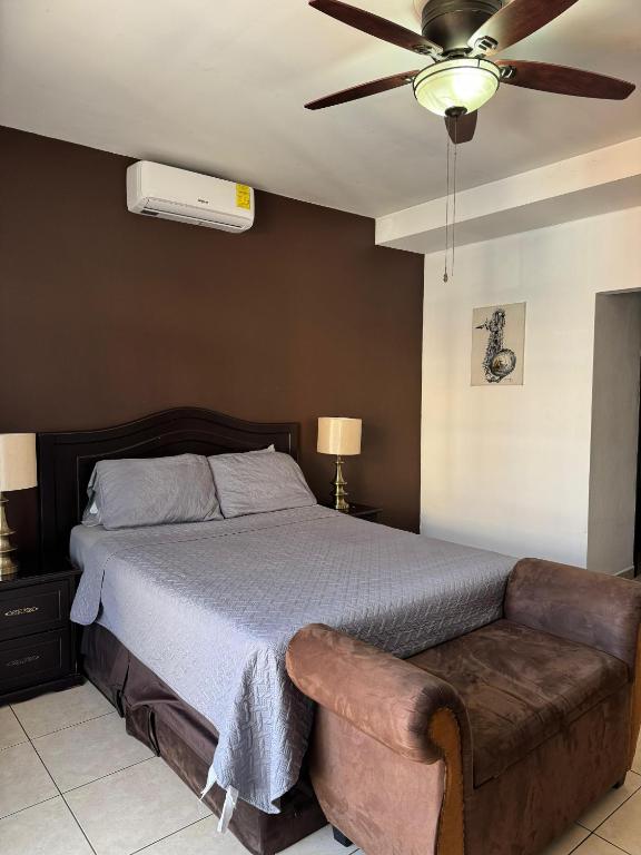 Postel nebo postele na pokoji v ubytování Casa Sur