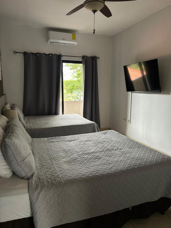 Postel nebo postele na pokoji v ubytování Casa Sur